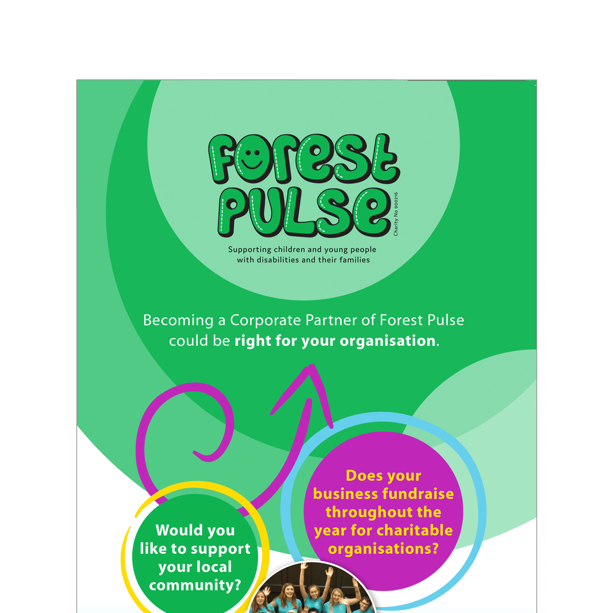Forest Pulse corporate partnership brochure