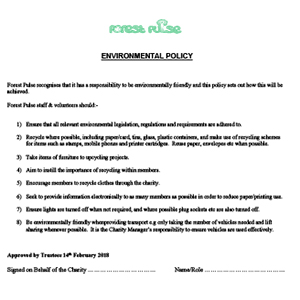 Preview of Environmental Policy